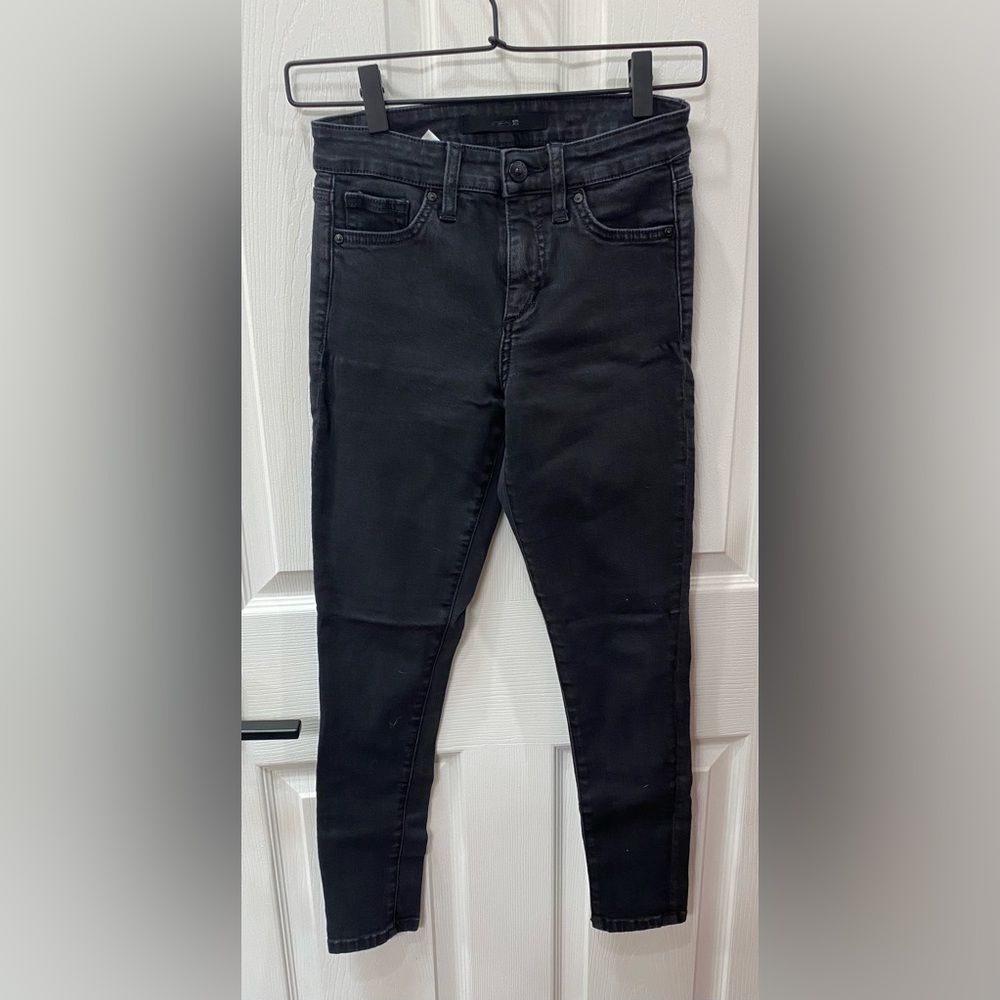 Joe's Faded Black Skinny Dori Wash Jeans 25